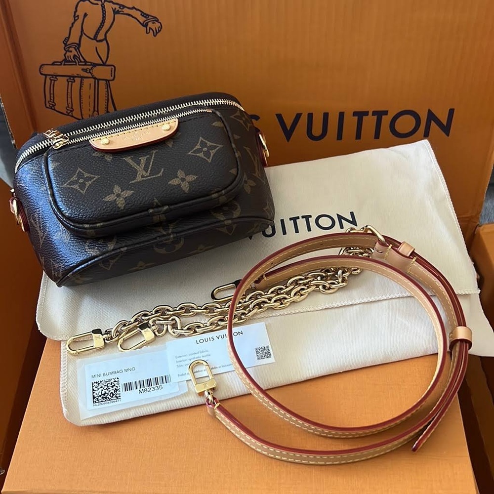 Brand new Louis Vuitton Mini Bumbag Complete Set